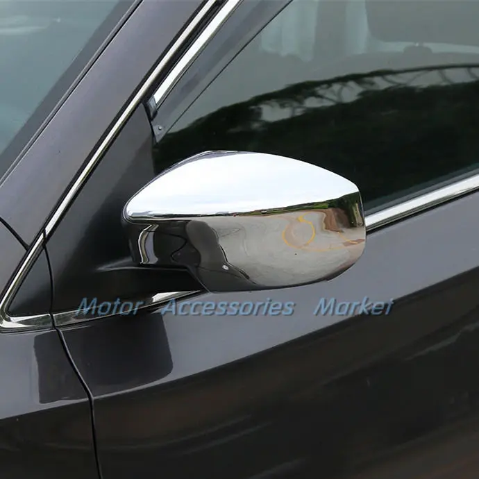 Новая хромированная накладка на дверное зеркало заднего вида для Nissan Sentra 2013 2014 2015