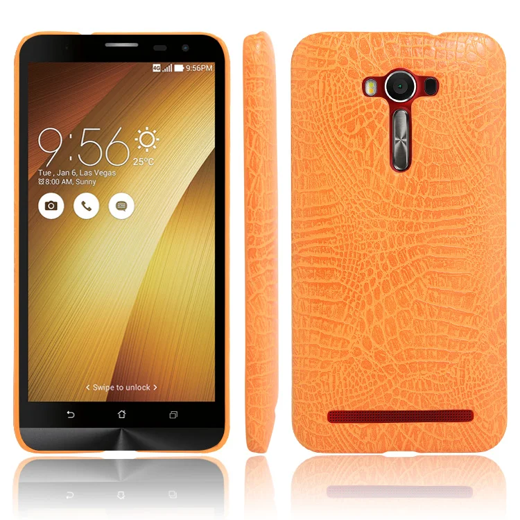 Роскошный чехол из искусственной кожи с крокодиловым узором для ASUS ZenFone 2 Laser ZE550KL