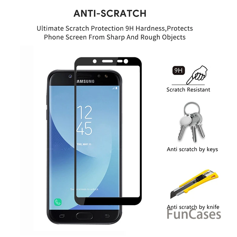 Оригинальный защитный Стекло для samsung Galaxy J6 плюс 2018 чехол 360 J 6 Plus J600F 0 закаленное