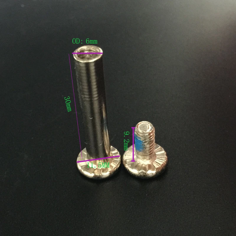 10 шт. Slalom винты для роликовых коньков|screw guitar|shoe sampleshoe screws |