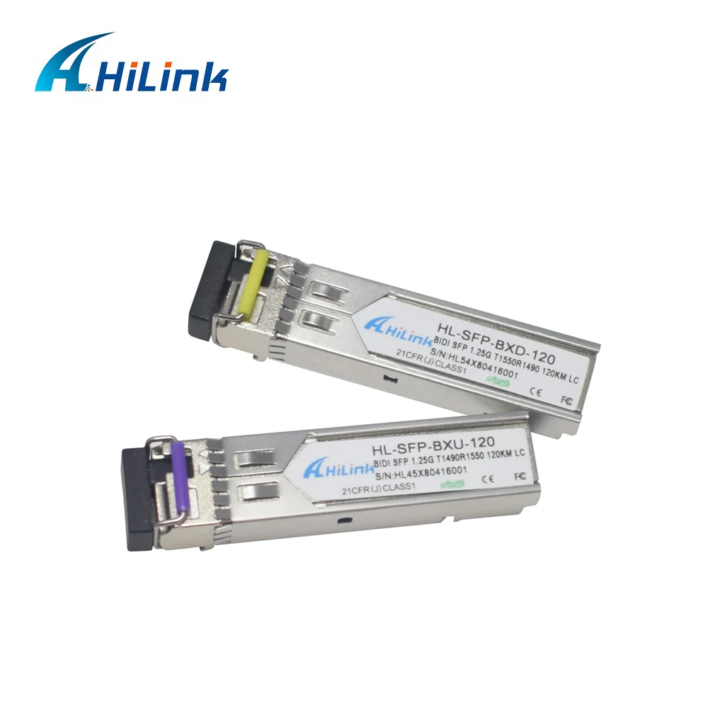 Модуль SFP 1 25G Bidi WDM 1000 базовый оптический трансивер LC коннектор 120 Нм/Нм км