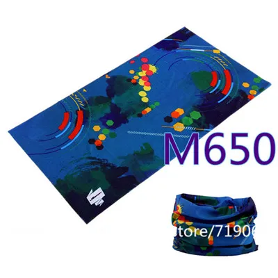 12 шт./лот 601-700 дизайн мульти-Бандана мотоциклетная Байкерская маска для лица шейный шарф Волшебные бесшовные банданы велосипедная головная повязка