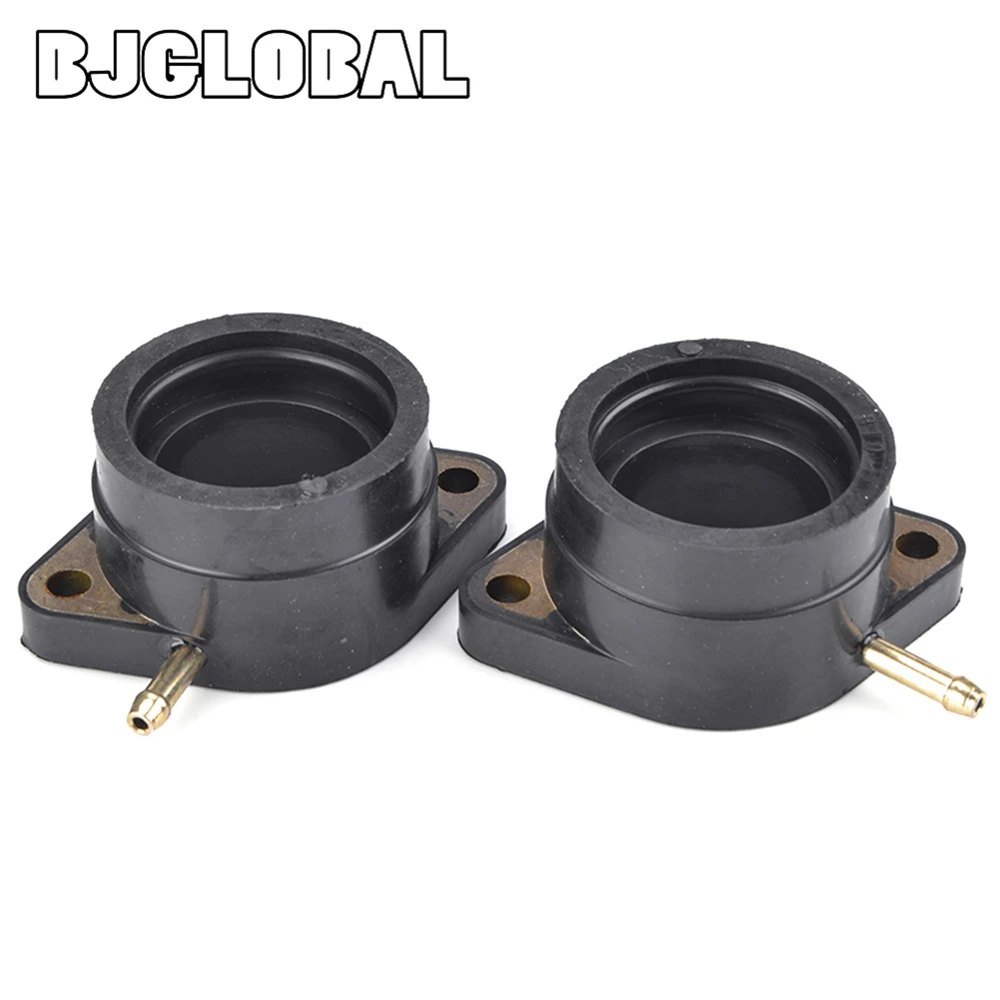 

Motorcycle Carburetor Interface Adapter Intake Inlet Pipe Rubber Manifold For Yamaha XS400 1977-1982 2A2-13586-00 2A2-13596-00