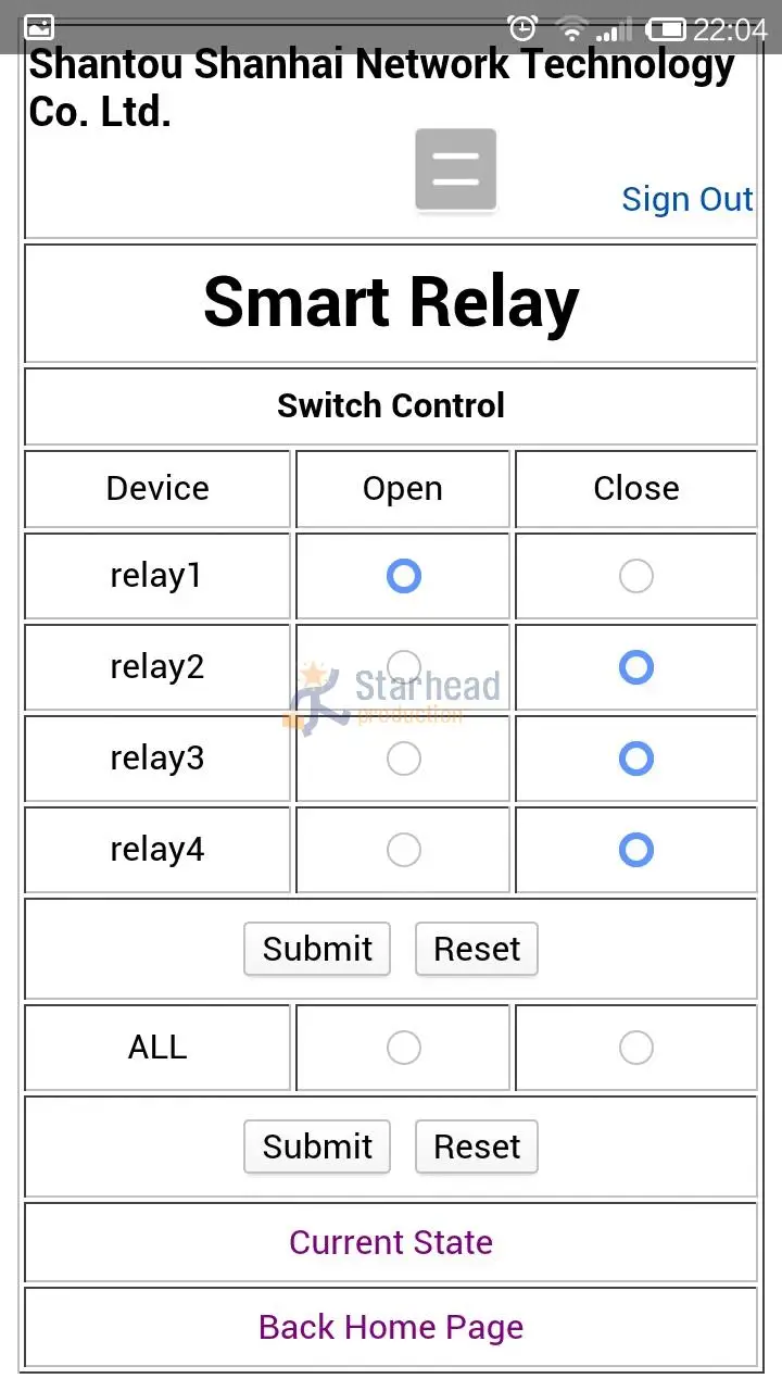 5 канальный сетевой реле Управление Цифровые аналоговые 1AI 4DI 5DO Ethernet веб HTTP порты