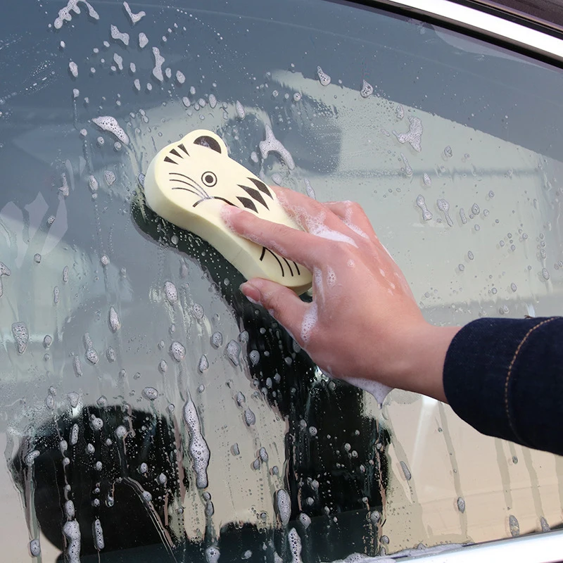 Автомобилей воском губка детская ванночка натирания хлопок бытовой химии ПВА