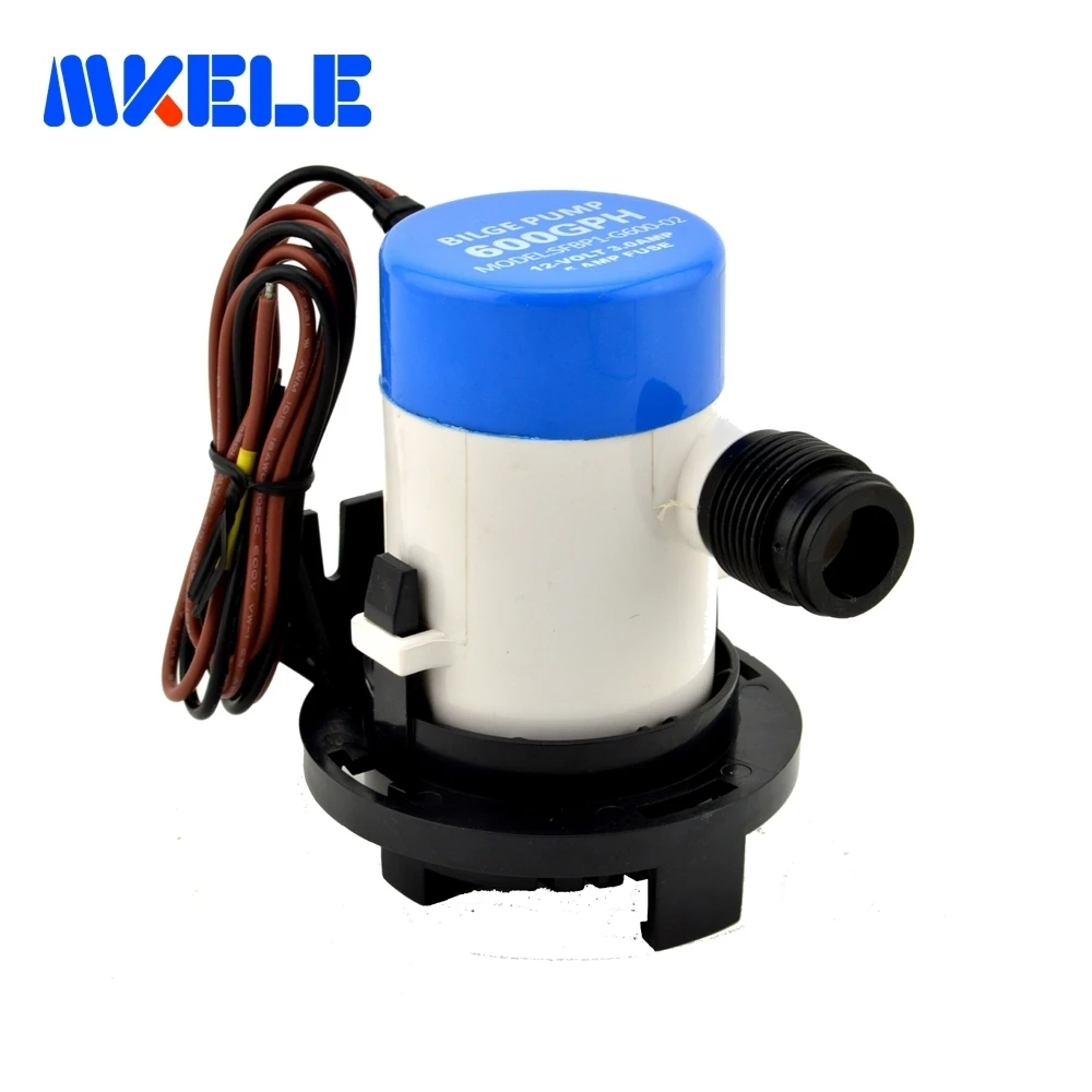 насос для воды 3/4 &quot шланг 12 V погружной рыбалки лодка бильге вода 350 GPH с мануэлем |