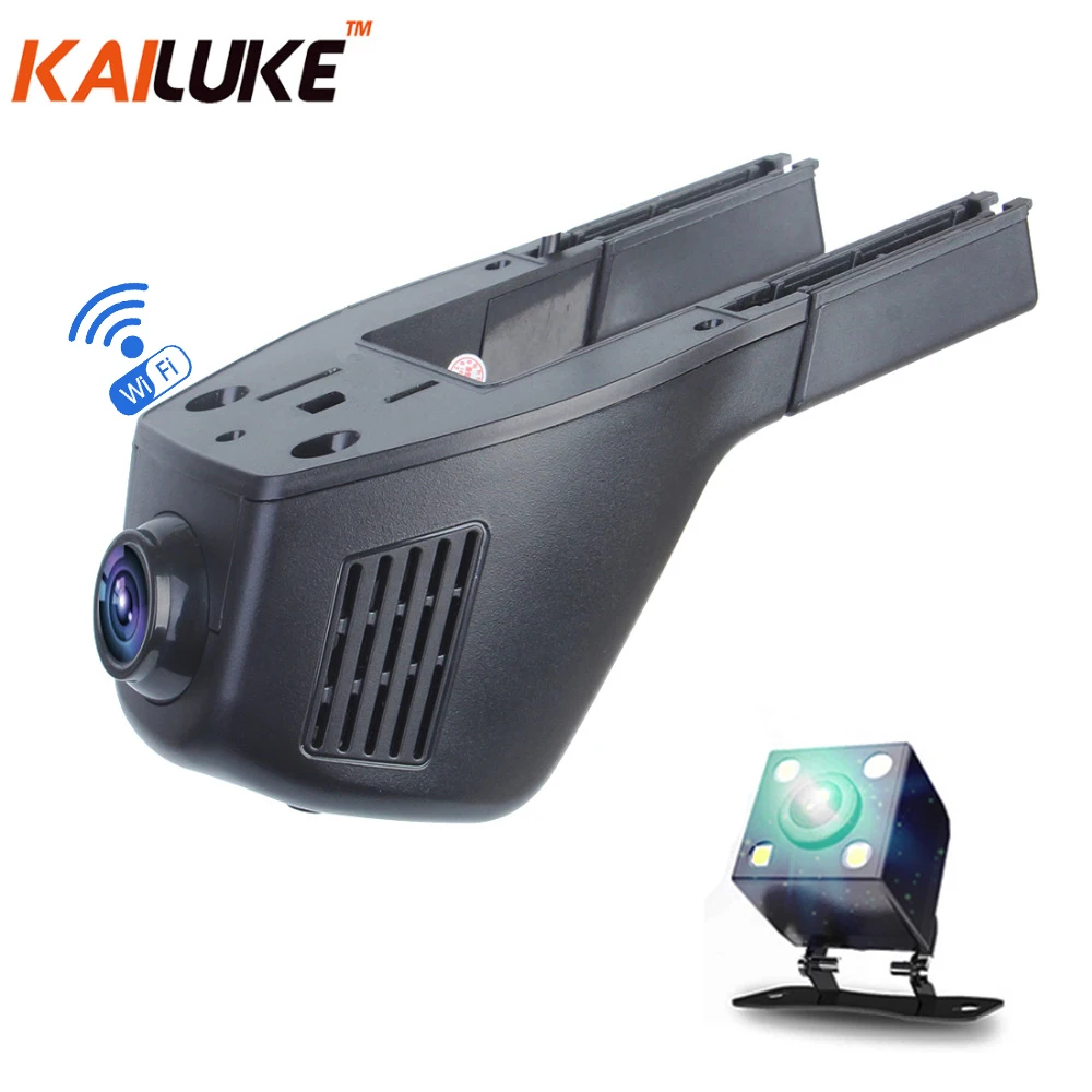 Kailuke Универсальный мини Видеорегистраторы для автомобилей Wi-Fi Камера S-Video