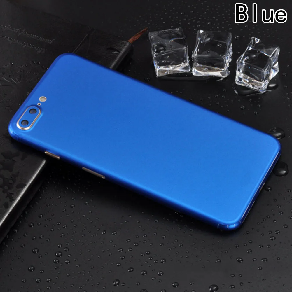 Красная Защитная пленка для iPhone 7 Plus тонкая защитная Цветная декоративная