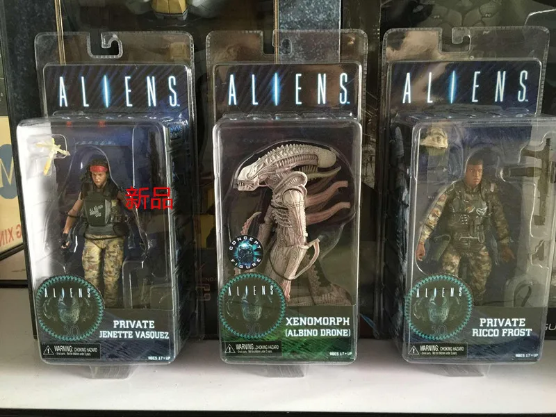 Экшн фигурка чужой против хищника изоляция завет AVP Xenomorph Warrior Series астронавты