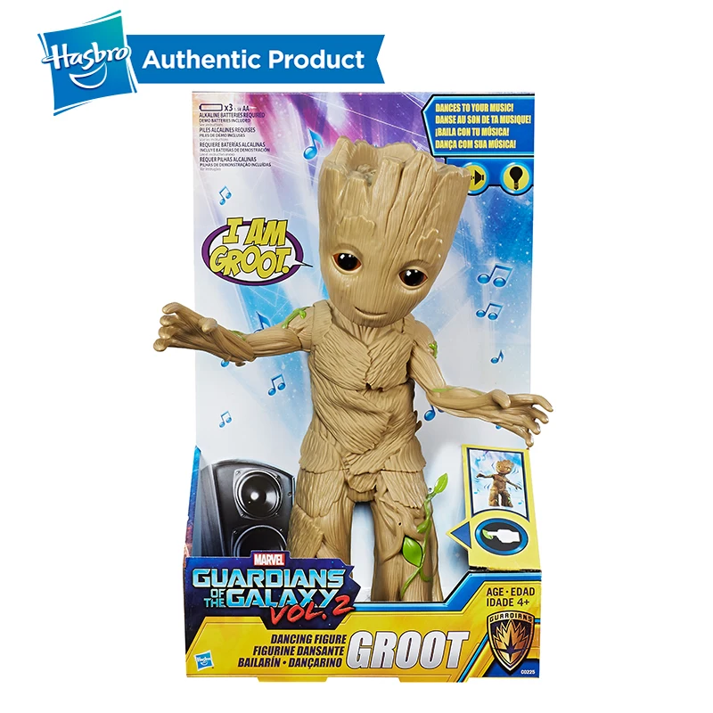 Hasbro Marvel Guardians of the Galaxy dancing 11,5 дюймов Грут ручная модель Коллекционные фигурки