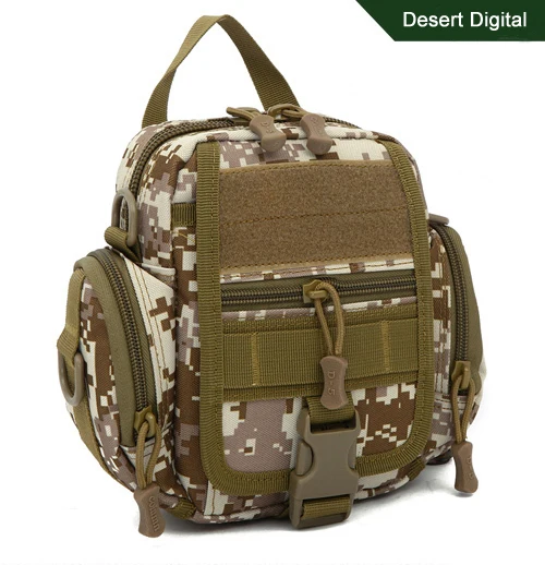 Мужская Уличная военная сумка-мессенджер США Advance Defense Ultra light Molle тактическая сумка Спортивная дорожная походная мужская сумка-мессенджер - Цвет: Desert Digital