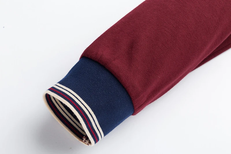 Мужская хлопковая рубашка-поло с длинным рукавом однотонная Повседневная