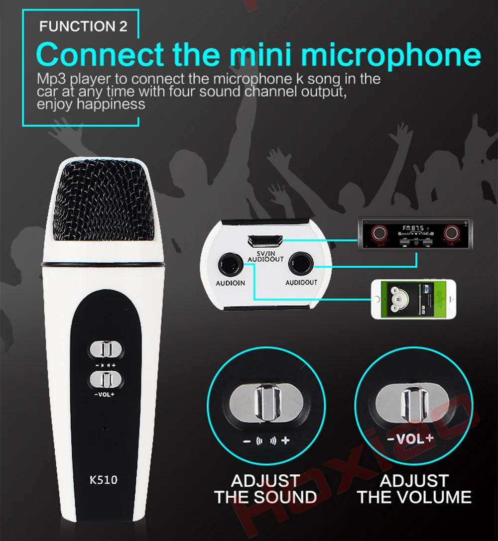 HOXIAO 1 din автомобильный FM AM радио 12 в Bluetooth автомобильный стерео MP3 аудио плеер 5 в зарядное устройство USB Can K песня AUX авто радио
