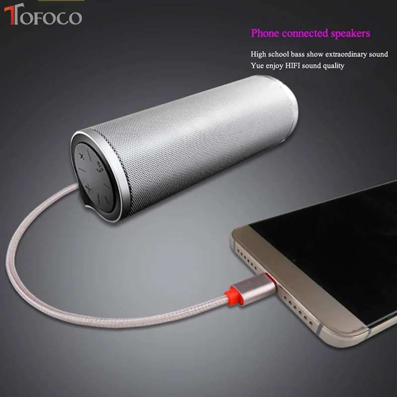 2017 новое поступление полиэтиленовый пакет Tofoco Usb c Тип C до 3 5 мм Автомобильный