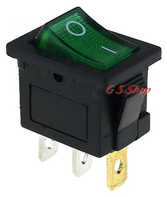 1 шт. KCD1 2PIin 3Pin Лодка Автомобильный кулисный переключатель 6A/10A 250 V/125 V AC красный желтый зеленый синий черный кнопка Лучшая цена KCD1