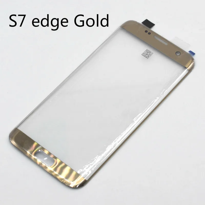 S7 edge Gold Сенсорный экран для Samsung Galaxy S7 Edge G935F g935fd S7 G930F G930FD ЖК-дисплей Дисплей спереди Стекло телефон запасные Запчасти - Цвет: S7 edge Gold