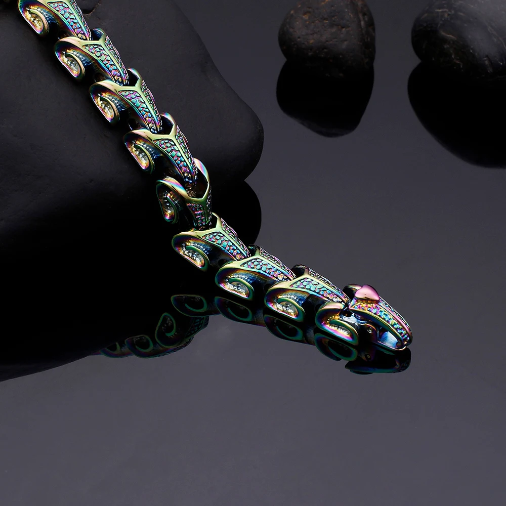 Обувь в стиле панк рок Киль S Браслеты браслеты и для мужчин однотонные 316L