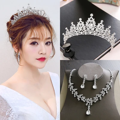 Fig Novo Cabeca Bridal Joias de Casamento Acessorios Para o Cabelo perola Pentes Tiaras E Coroas Meninas Da Dama - Окраска металла: Fig