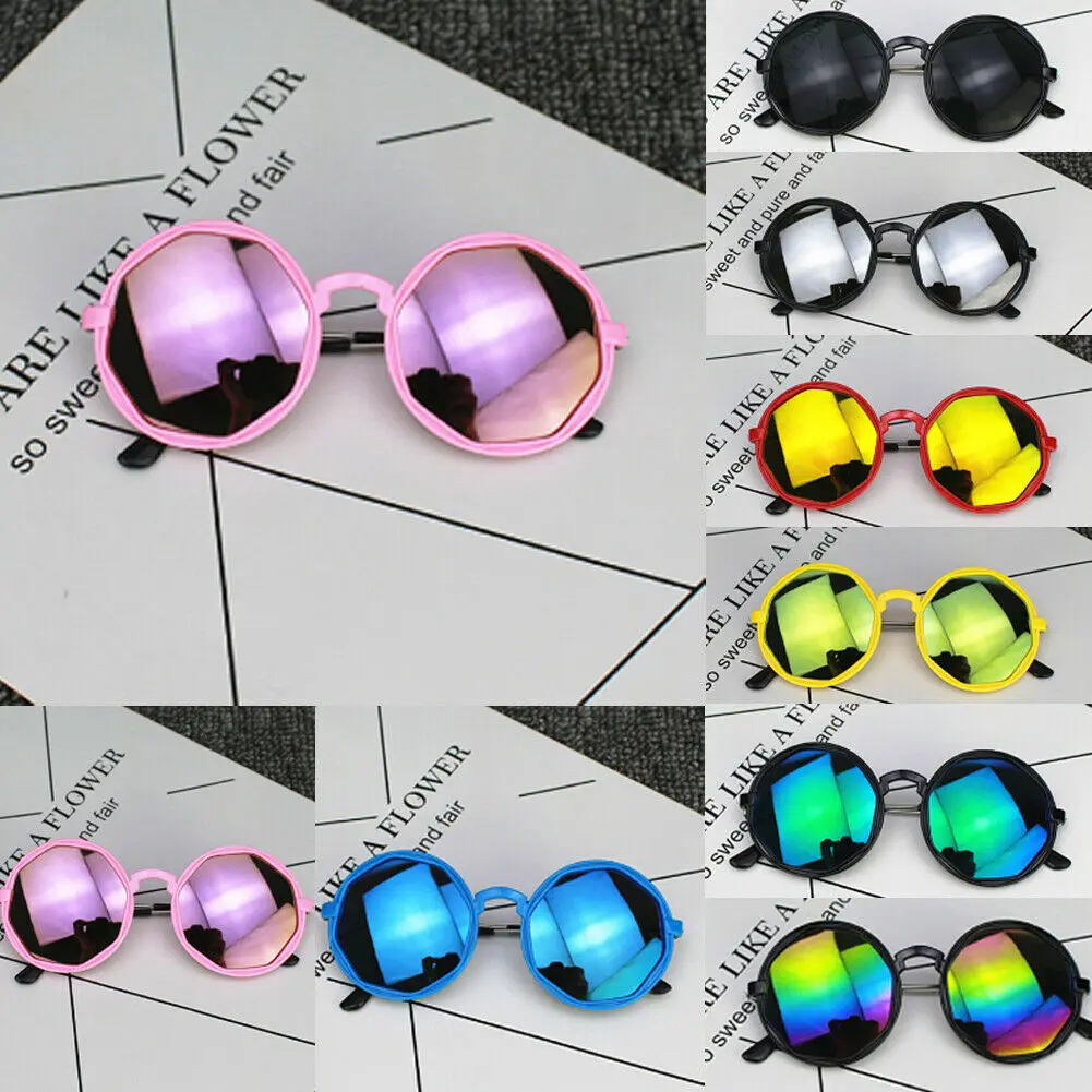 2019 New Kids Reflective Sunglasses Girls Lovely Baby Colorful Children Streetwear Sun Glasses Boys Toys Cute Eyewear | Детская одежда