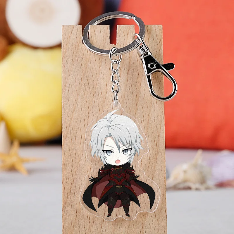 Брелок для ключей Idolish7 с мультяшным рисунком держатель лучшего друга подарок на