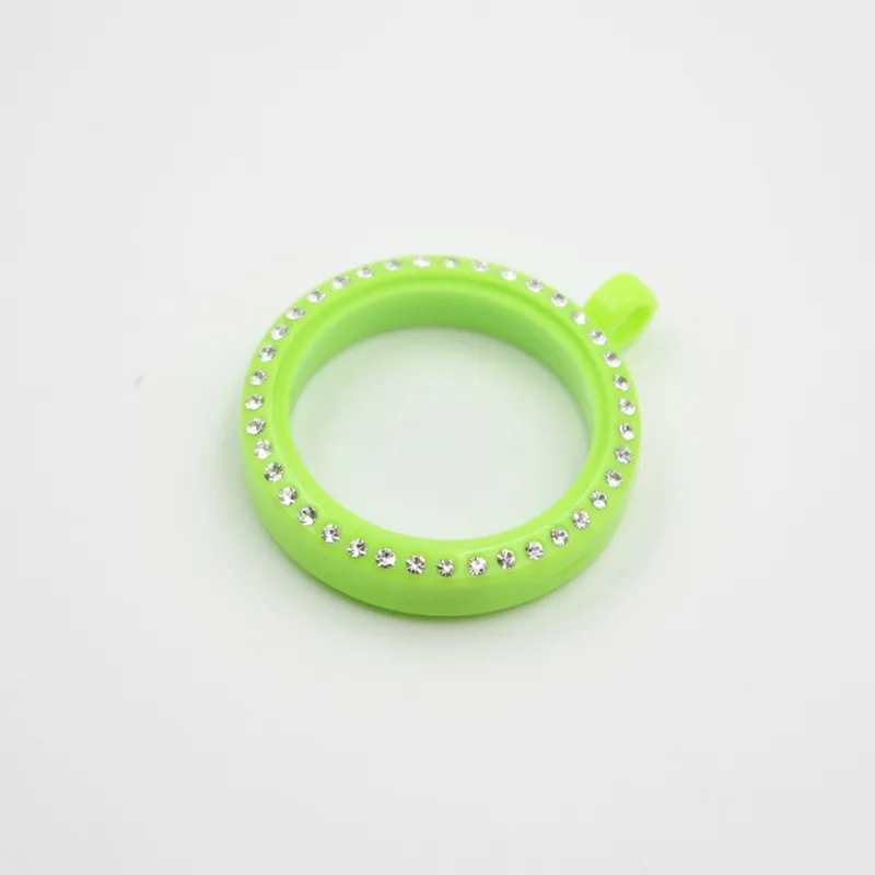 Free Chain!! 30mm Magnetic Closure Peridot Crystals/Plain Plastic Floating Locket Memory | Украшения и аксессуары