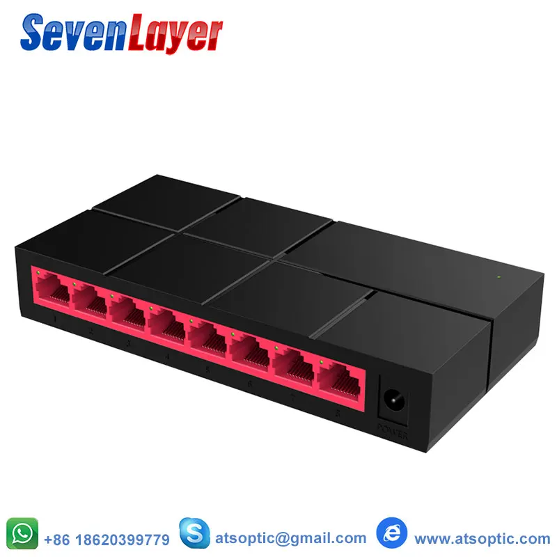 8 портов гигабитный коммутатор 10/100/1000 Мбит/с SG105M RJ45 LAN Ethernet быстрый настольный сетевой коммутационный концентратор шунт