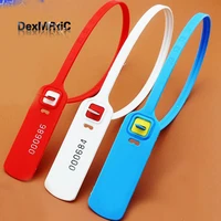 30pcs plastic seal disposable anti theft cable tie 300mm long security seals for container truck