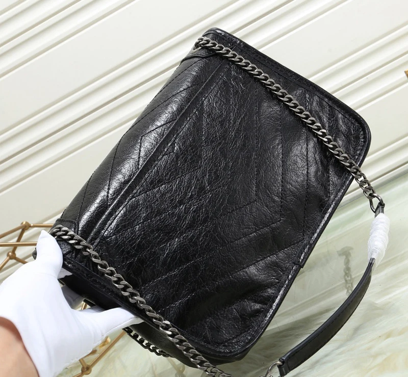 Niki кожаные сумки с цепочкой через плечо сумка для женщин модные bolsas новые
