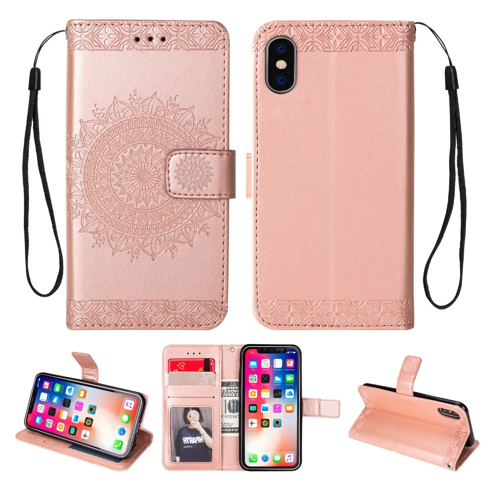 Роскошный кожаный флип чехол с подставкой для Huawei P20 P10 P8 Lite Mate 8 9 10 кошелек