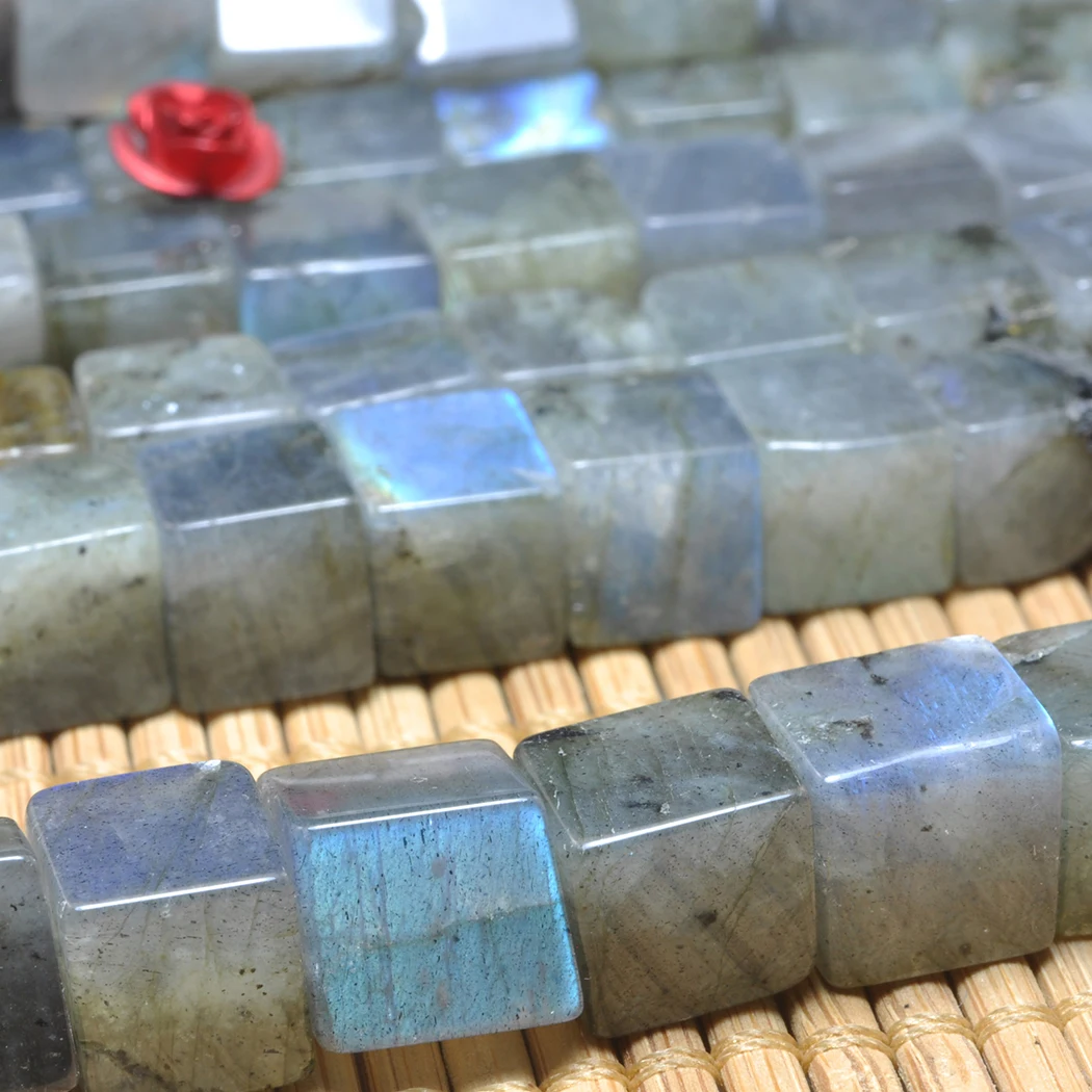 ICNWAY Gemstone Making Jewelry Labradorite irregular Natural Loose Beads DIY Bracelet Necklace Earring 15inch | Украшения и