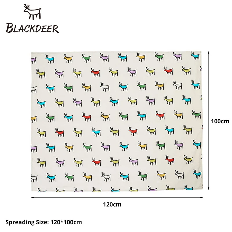 BLACKDEER для отдыха на природе высокое качество олень путешествия олень узор скатерть хлопок полиэстер скатерть для пикника домашнего использования