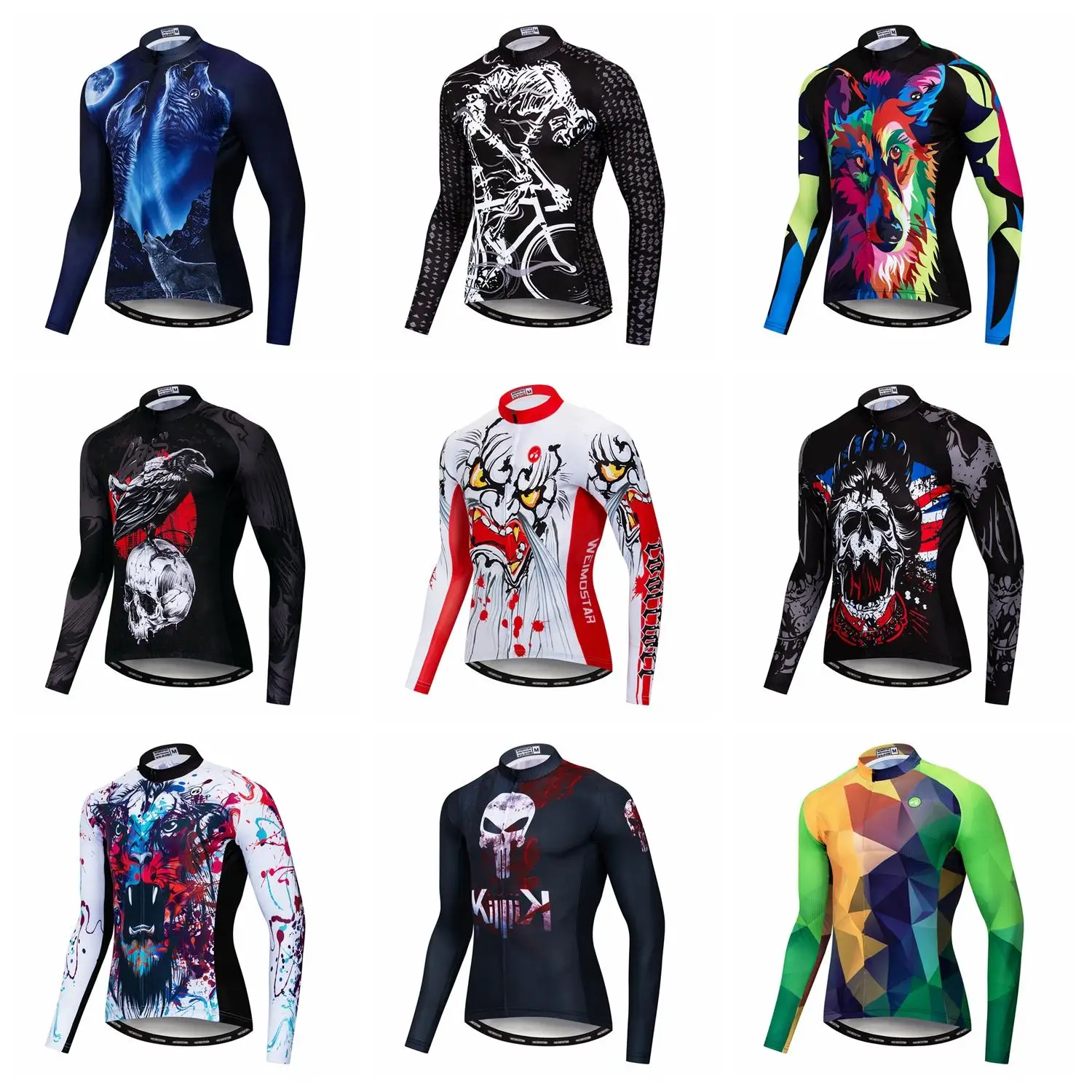 Мужская зимняя велосипедная кофта с длинным рукавом 2019|Майки для велоспорта| |