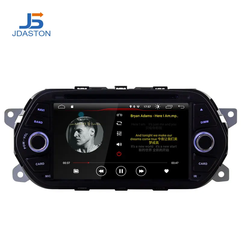 JDASTON Android 10 Автомобильный DVD плеер для Fiat Bravo 2007 2008 2009 2010 2011 2012 gps навигация 2 Din Автомобильный Радио стерео Мультимедиа