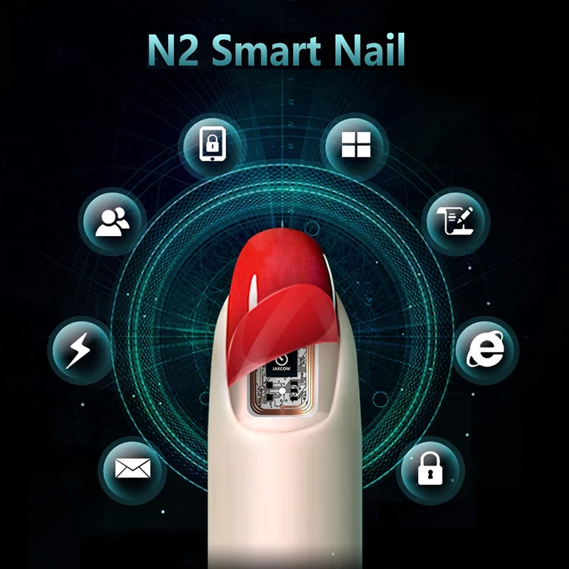 1 1 шт. умная наклейка для ногтей аксессуары для ногтей Наклейка nfc поддержка IC карта копия Смарт Носимых Gadge TSLM2 - Цвет: 1