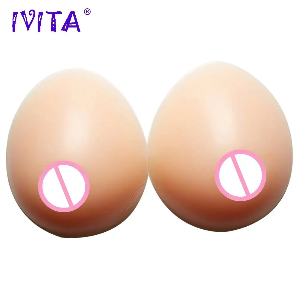 IVITA 3200 г капли воды Искусственные Силиконовые формы для груди трансвеститов