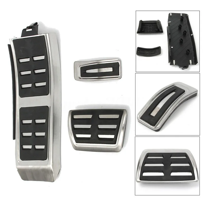 JX-LCLYL 3X автомобильная подставка для ног комплект накладок на педаль топливного