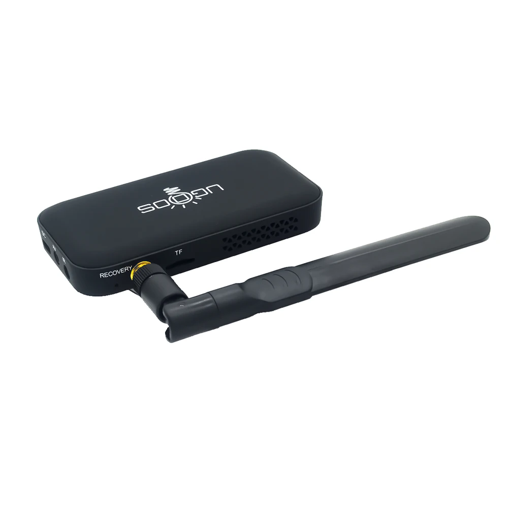 ТВ приставка UGOOS UM4 Android 7 1 2 Гб DDR4 16 ROM RK3328 Четырехъядерный 4K HD Смарт медиаплеер 4G & 5G