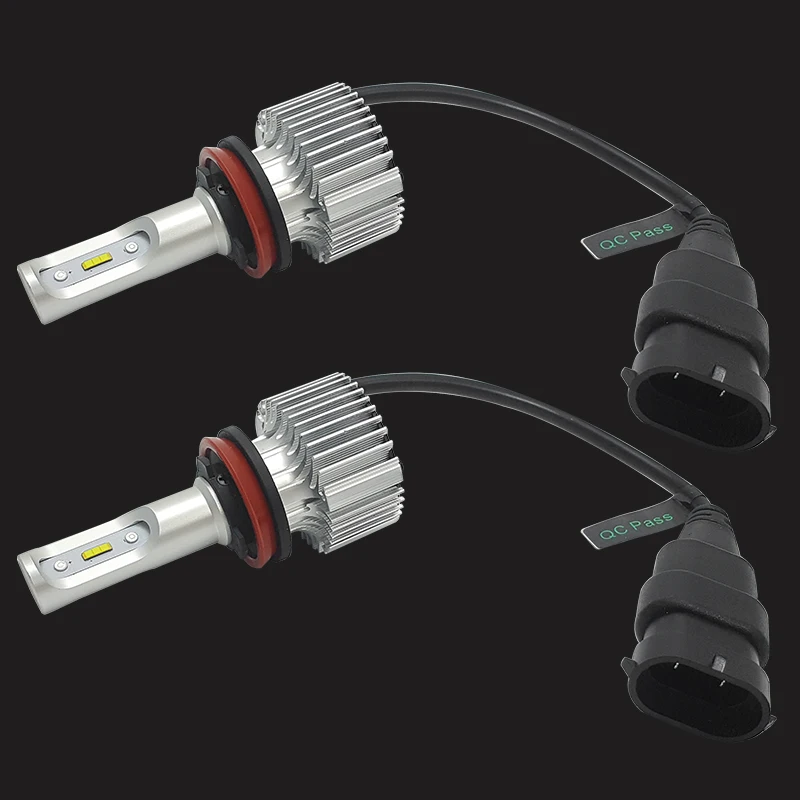 Cnsunnylight водить автомобиль Фары для авто все в одном H7 H11 H1 880 H3 9005 9006 9012 5202 72 Вт 8500LM H4 H13 9007 Высокая Низкая луч света
