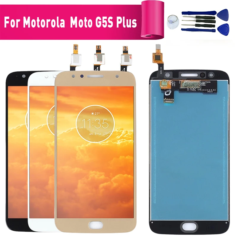 ЖК-экран для Motorola Moto G5S Plus сменный XT1803 XT1805 XT1804 XT1806 XT1802 | Мобильные телефоны и