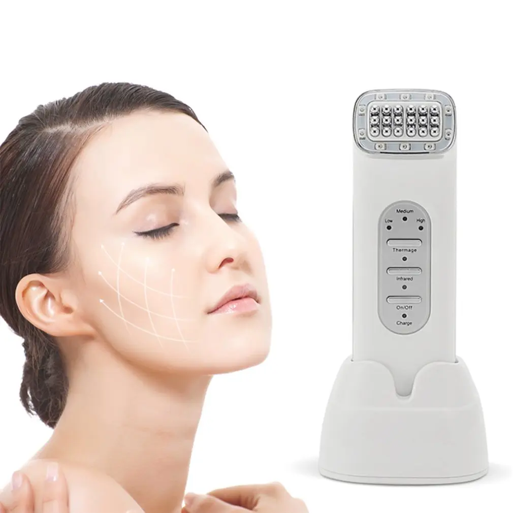 RF Radio Frequency Facial Beauty Machine For Skin Rejuvenation Tighten Wrinkle Removal Lifting Whitening Instrument |
