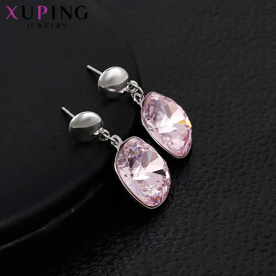 11 Xuping простые серьги темперамент кристаллы от Swarovski элегантные ювелирные изделия европейский и