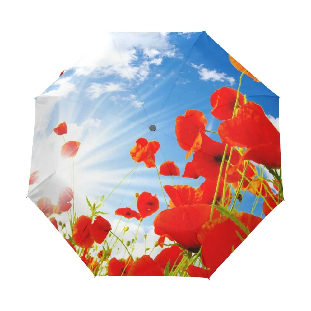 Красивые ветрозащитные зонты с УФ защитой и синим небом|travel sun umbrella|uv umbrellasun umbrella |