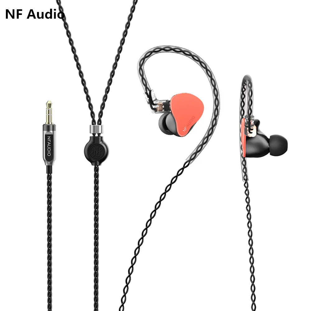 Наушники вкладыши NF AUDIO NF2u 2 сбалансированные арматурные Hi Fi мониторы IEM 0 78 мм