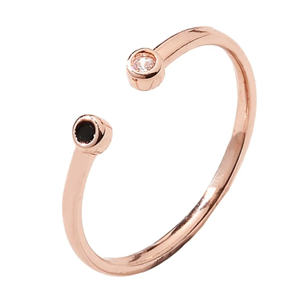 Женское регулируемое романтическое кольцо со стразами|Кольца для помолвки| |