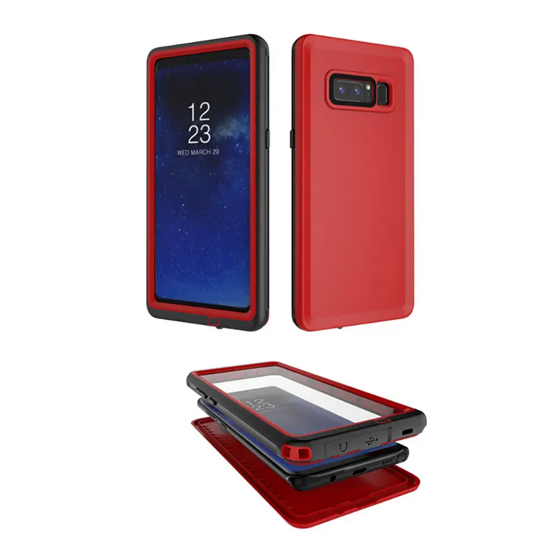 Heavy Duty Защита IP68 Водонепроницаемый 3MP водонепроницаемый чехол для Samsung S8 Plus Note8 Cse