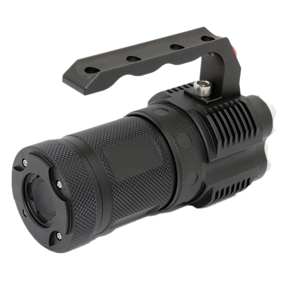 Billig Taktische Taschenlampe 4 X XM-L2 LED 4800 Lumen 4 Modi Lichter Flash Licht Aluminium Taschenlampe Lampe Power Durch 4x 18650 Batterie