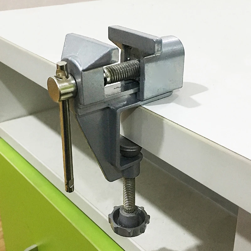 Хром ванадиевая легированная сталь Винт тиски мини стол зажим для DIY ремесло