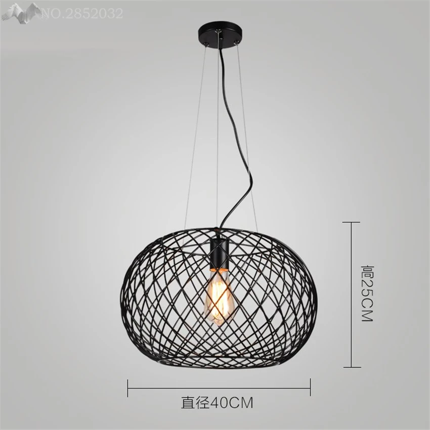 Подвесные светильники в скандинавском стиле подвесные ретро для гостиной