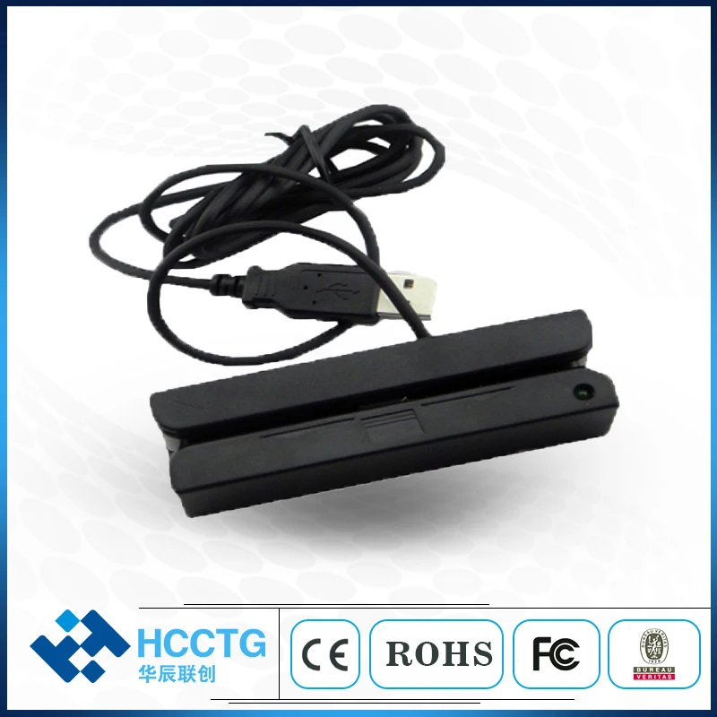 Plug and Play Mini 1/2/3 Swipe Magnetic Card Reader Msr HCC750 | Компьютеры и офис