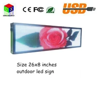 p5 led sign outdoor full color display 26%e2%80%9cx8 can edit text image electronic scrolling message for shopwindow